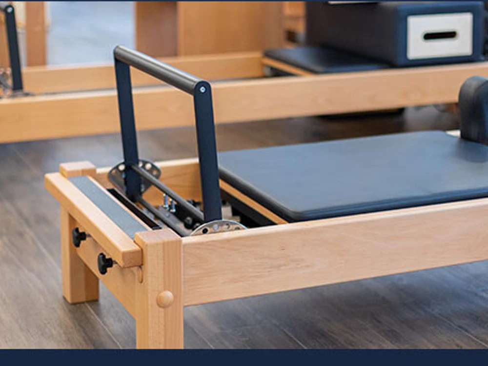 スタジオに設置されたリフォーマー